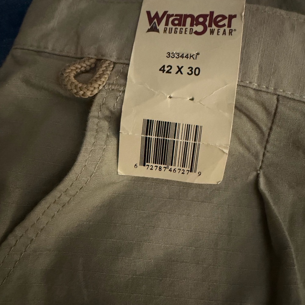Wrangler Rugged Wear Light Tan Pants